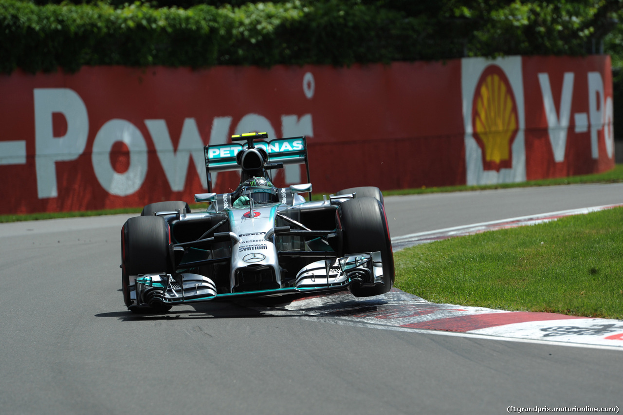 GP CANADA, 07.06.2014- Qualifiche, Nico Rosberg (GER) Mercedes AMG F1 W05