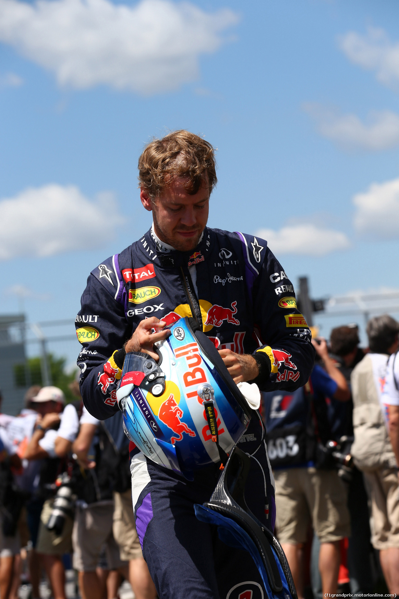 GP CANADA, 07.06.2014- Qualifiche, Sebastian Vettel (GER) Red Bull Racing RB10