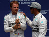 GP CANADA, 07.06.2014- Qualifiche, Nico Rosberg (GER) Mercedes AMG F1 W05 pole position e secondo Lewis Hamilton (GBR) Mercedes AMG F1 W05