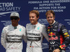 GP CANADA, 07.06.2014- Qualifiche, secondo Lewis Hamilton (GBR) Mercedes AMG F1 W05, Nico Rosberg (GER) Mercedes AMG F1 W05 pole position e terzo Sebastian Vettel (GER) Red Bull Racing RB10