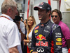 GP CANADA, 07.06.2014- Qualifiche, Helmut Marko (AUT), Red Bull Racing, Red Bull Advisor e Daniel Ricciardo (AUS) Red Bull Racing RB10