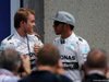 GP CANADA, 07.06.2014- Qualifiche, Nico Rosberg (GER) Mercedes AMG F1 W05 pole position e secondo Lewis Hamilton (GBR) Mercedes AMG F1 W05