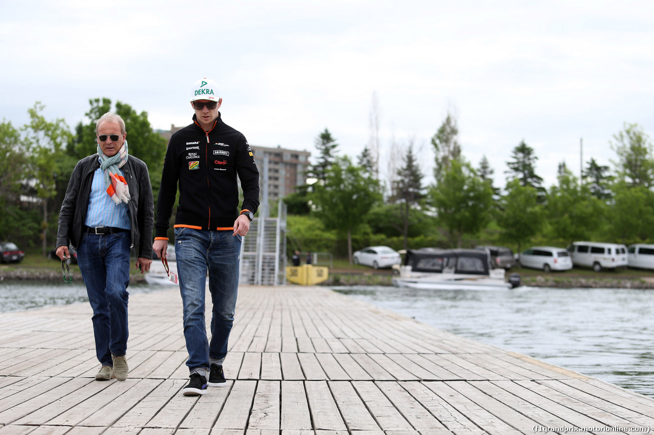 GP CANADA, 06.06.2014- Nico Hulkenberg (GER) Sahara Force India F1 VJM07