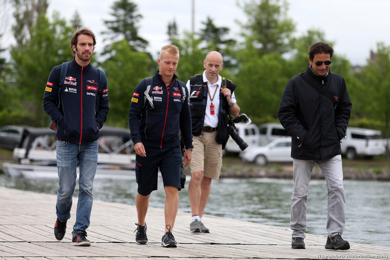 GP CANADA, 06.06.2014- Jean-Eric Vergne (FRA) Scuderia Toro Rosso STR9