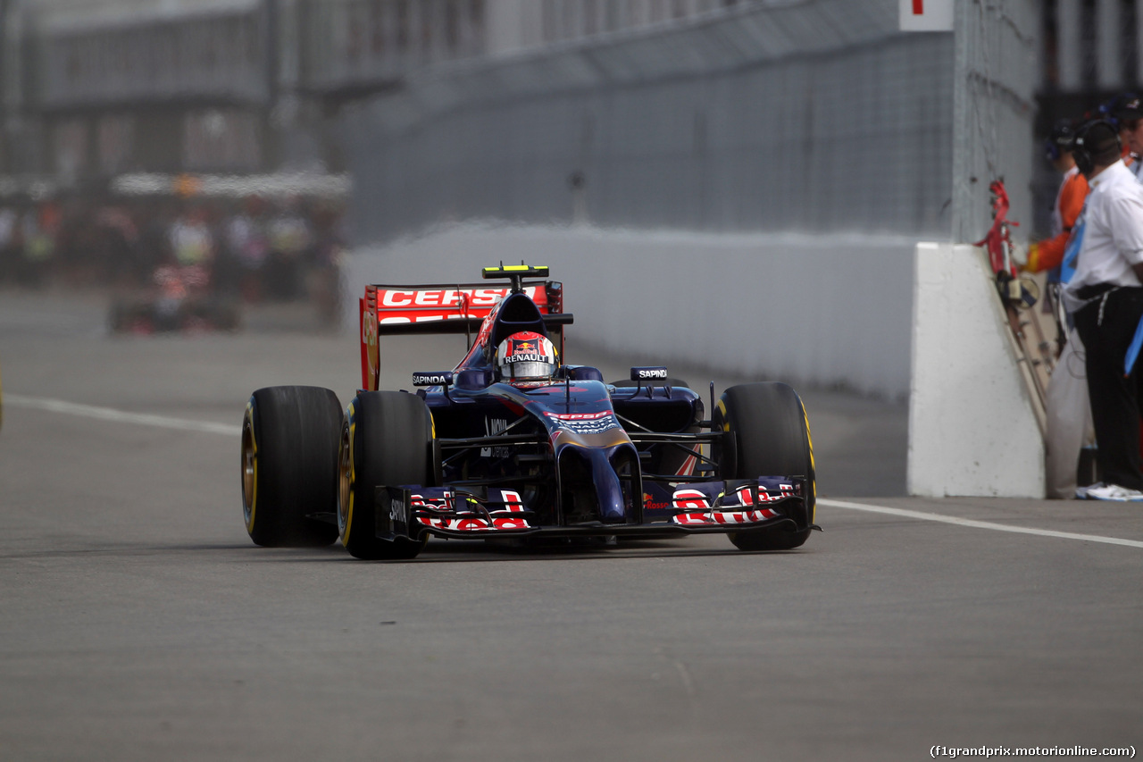 GP CANADA, 06.06.2014- Prove Libere 1, Daniil Kvyat (RUS) Scuderia Toro Rosso STR9