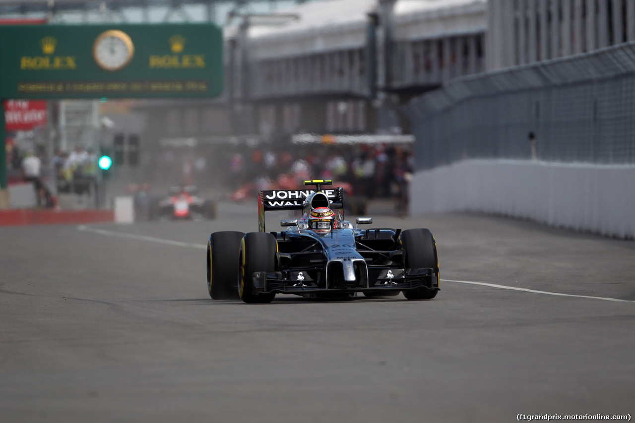 GP CANADA, 06.06.2014- Prove Libere 1, Kevin Magnussen (DEN) McLaren Mercedes MP4-29