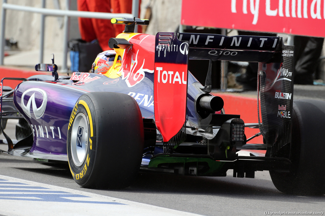GP CANADA, 06.06.2014- Prove Libere 1, Daniel Ricciardo (AUS) Red Bull Racing RB10