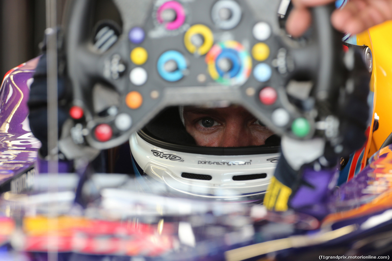 GP CANADA, 06.06.2014- Prove Libere 1, Sebastian Vettel (GER) Red Bull Racing RB10