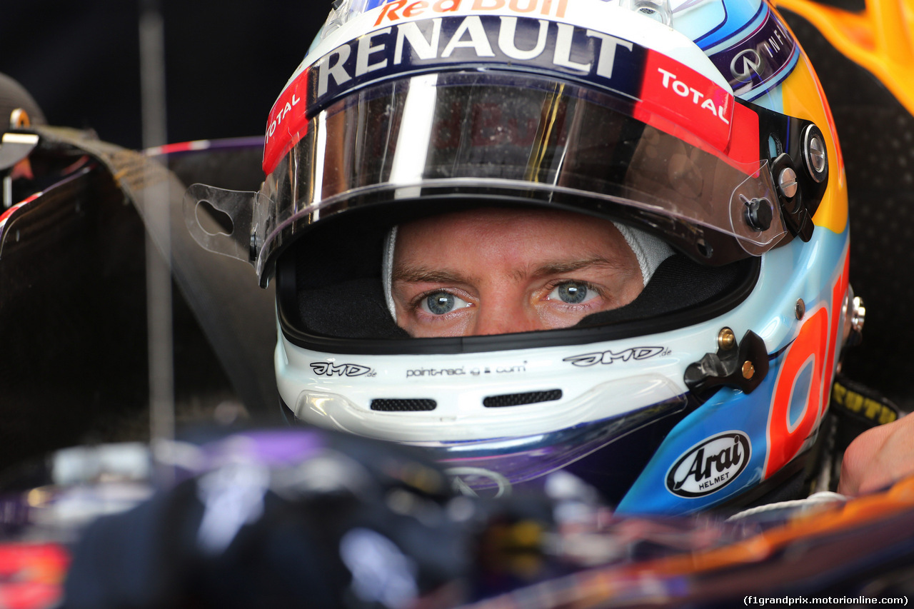 GP CANADA, 06.06.2014- Prove Libere 1, Sebastian Vettel (GER) Red Bull Racing RB10