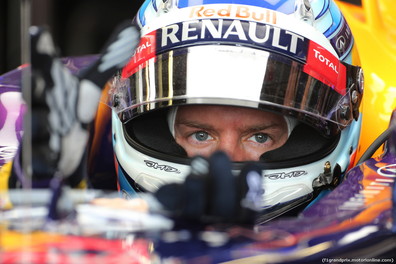 GP CANADA, 06.06.2014- Prove Libere 1, Sebastian Vettel (GER) Red Bull Racing RB10