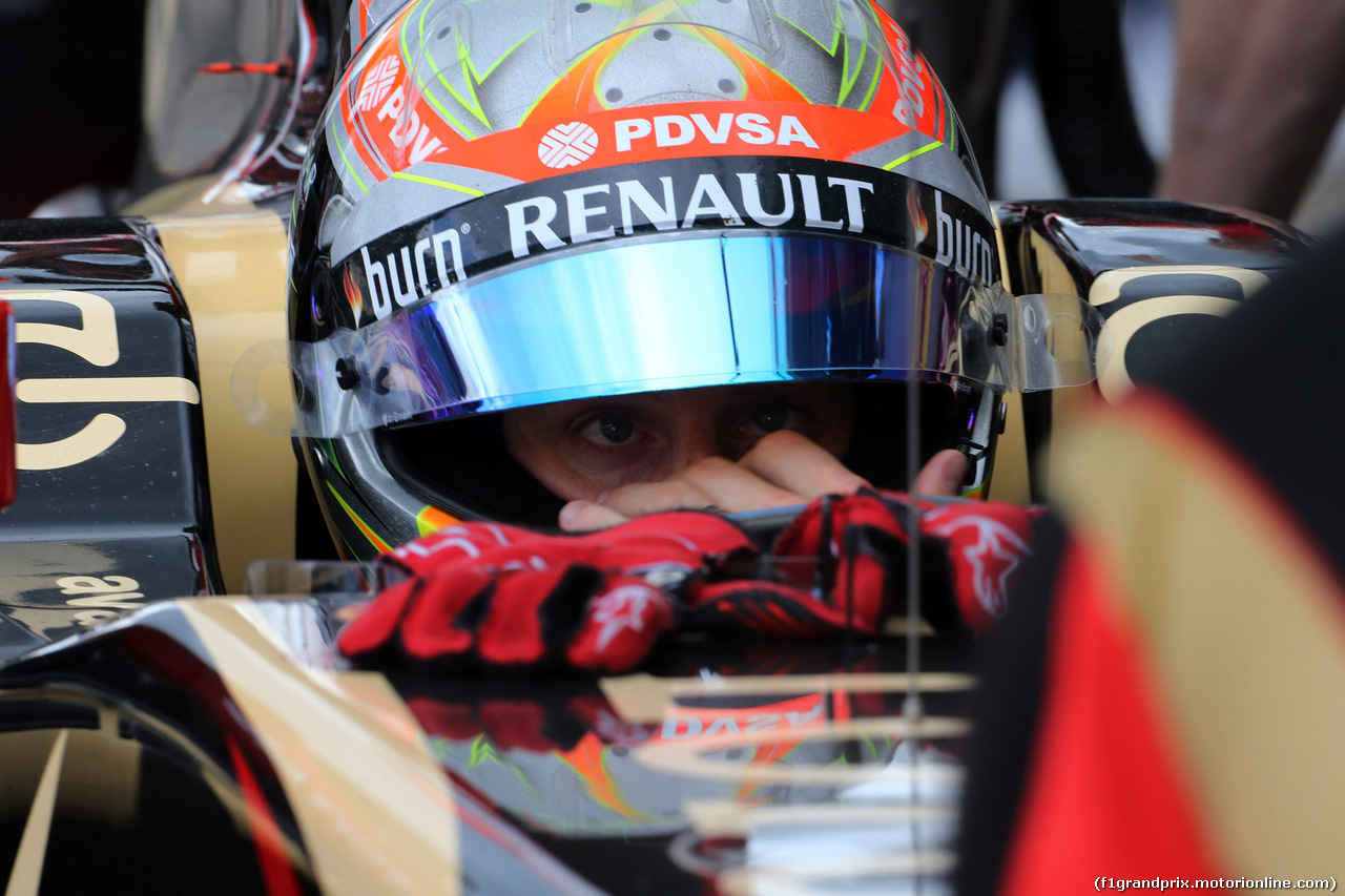 GP CANADA, 06.06.2014- Prove Libere 1, Romain Grosjean (FRA) Lotus F1 Team E22