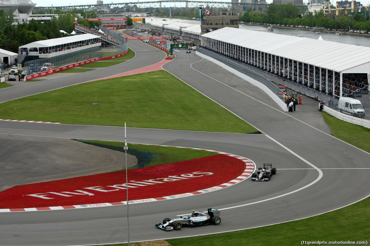 GP CANADA, 06.06.2014- Prove Libere 1, Nico Rosberg (GER) Mercedes AMG F1 W05