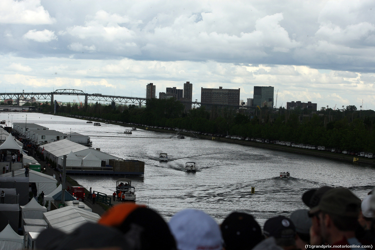 GP CANADA, 06.06.2014- Prove Libere 1, Atmosphere
