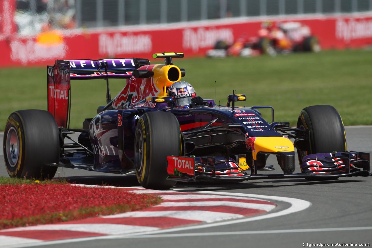 GP CANADA, 06.06.2014- Prove Libere 1, Daniel Ricciardo (AUS) Red Bull Racing RB10