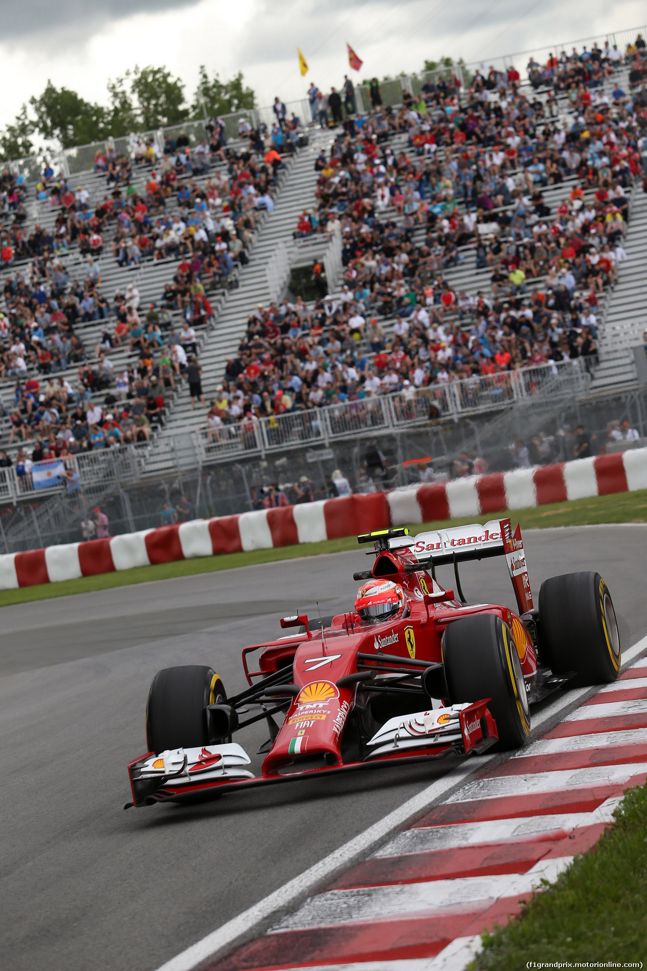 GP CANADA, 06.06.2014- Prove Libere 1, Kimi Raikkonen (FIN) Ferrari F14-T
