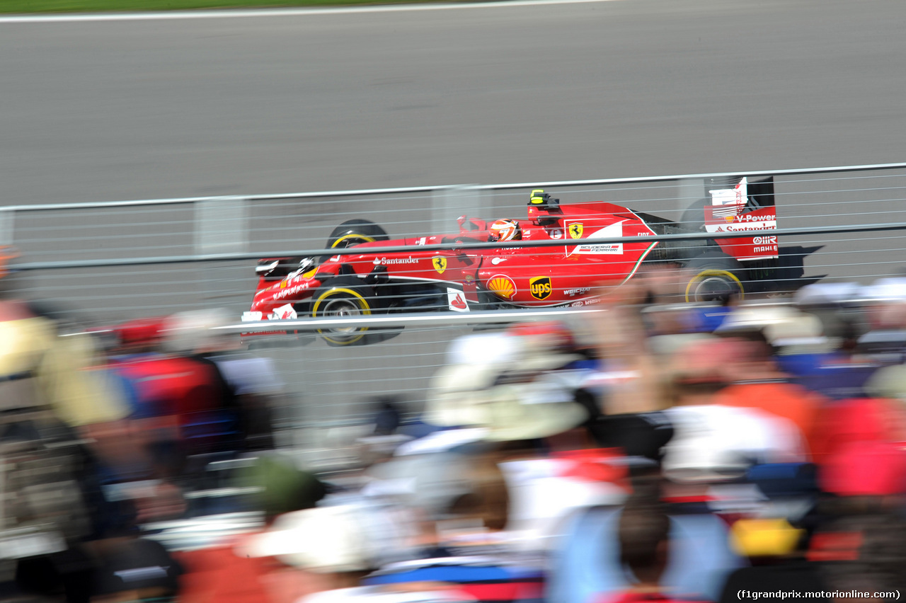 GP CANADA, 06.06.2014- Prove Libere 1, Kimi Raikkonen (FIN) Ferrari F14-T