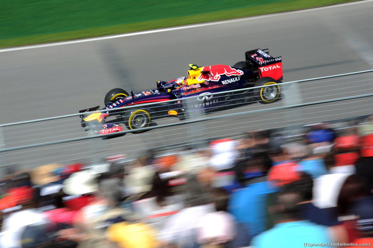 GP CANADA, 06.06.2014- Prove Libere 1, Daniel Ricciardo (AUS) Red Bull Racing RB10