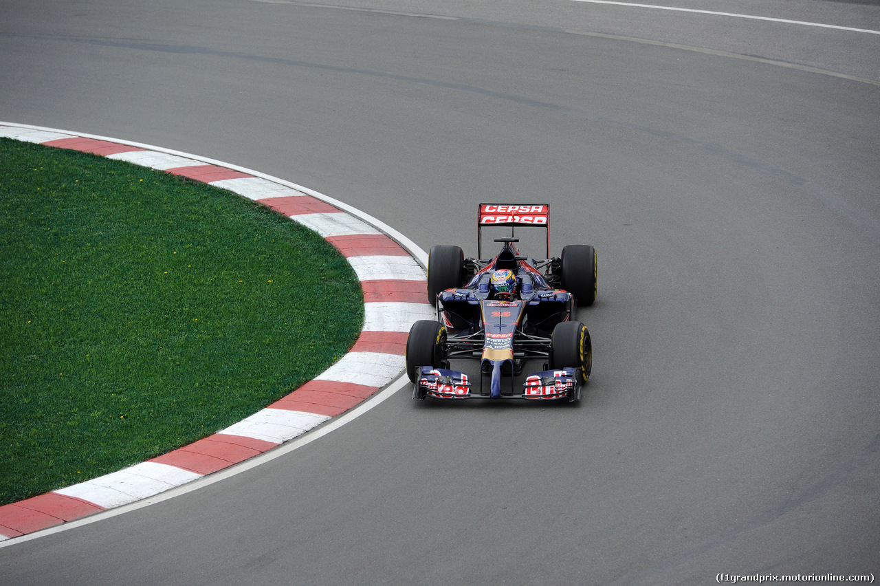 GP CANADA, 06.06.2014- Prove Libere 1, Jean-Eric Vergne (FRA) Scuderia Toro Rosso STR9