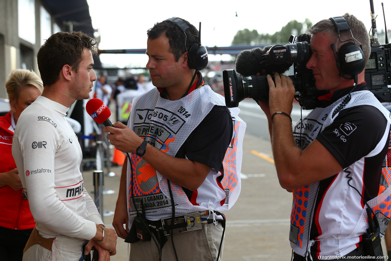 GP CANADA, 06.06.2014- Prove Libere 1, Jules Bianchi (FRA) Marussia F1 Team MR03