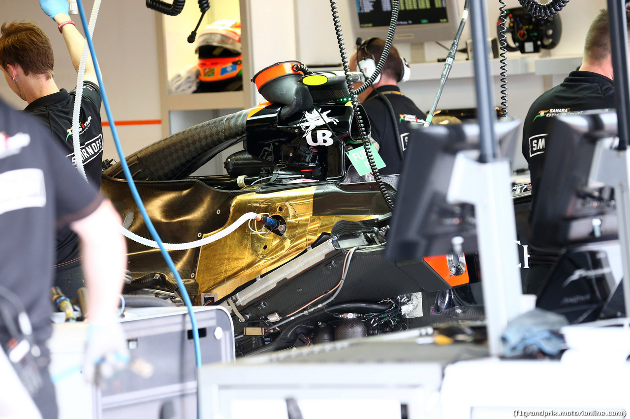 GP CANADA, 06.06.2014- Prove Libere 1, Sahara Force India F1 VJM07, detail