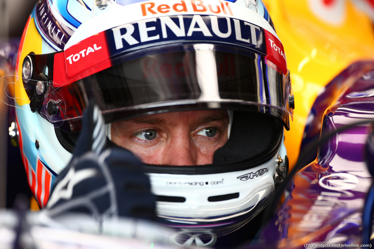 GP CANADA, 06.06.2014- Prove Libere 1, Sebastian Vettel (GER) Red Bull Racing RB10