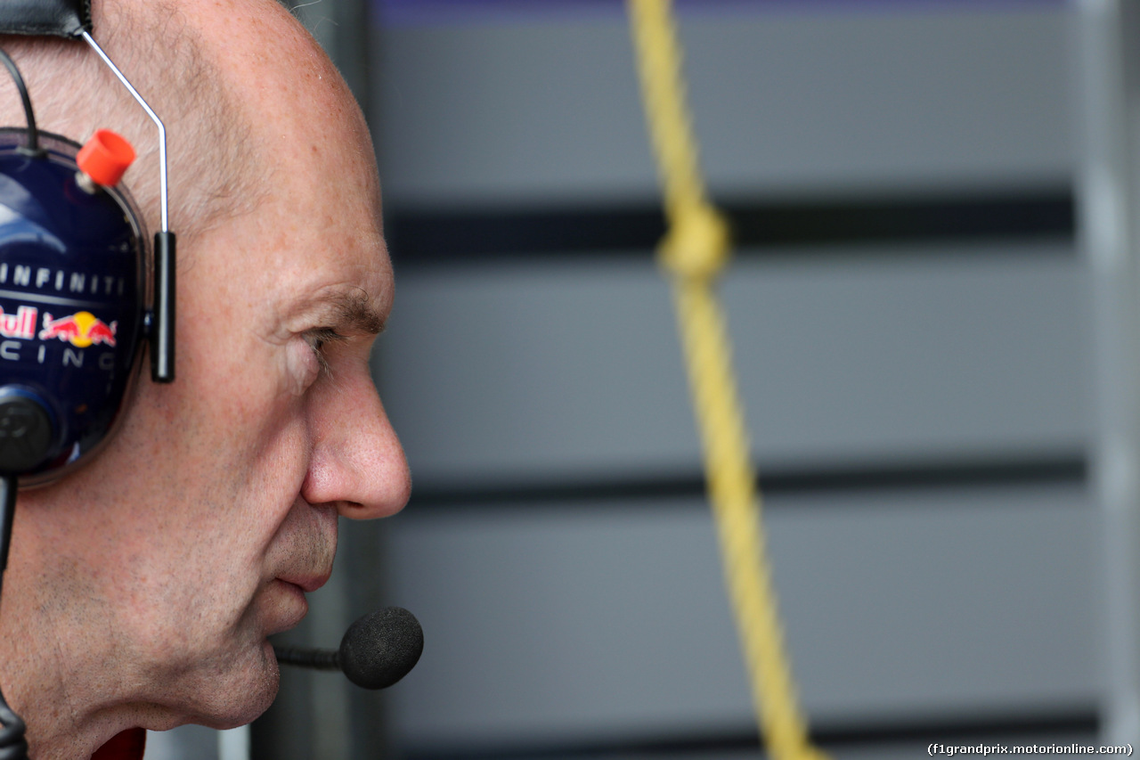 GP CANADA, 06.06.2014- Prove Libere 2, Adrian Newey (GBR), Red Bull Racing , Technical Operations Director