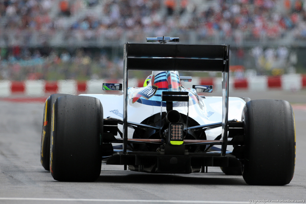 GP CANADA, 06.06.2014- Prove Libere 2, Felipe Massa (BRA) Williams F1 Team FW36