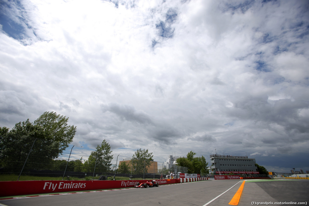 GP CANADA, 06.06.2014- Prove Libere 2, Kimi Raikkonen (FIN) Ferrari F14-T