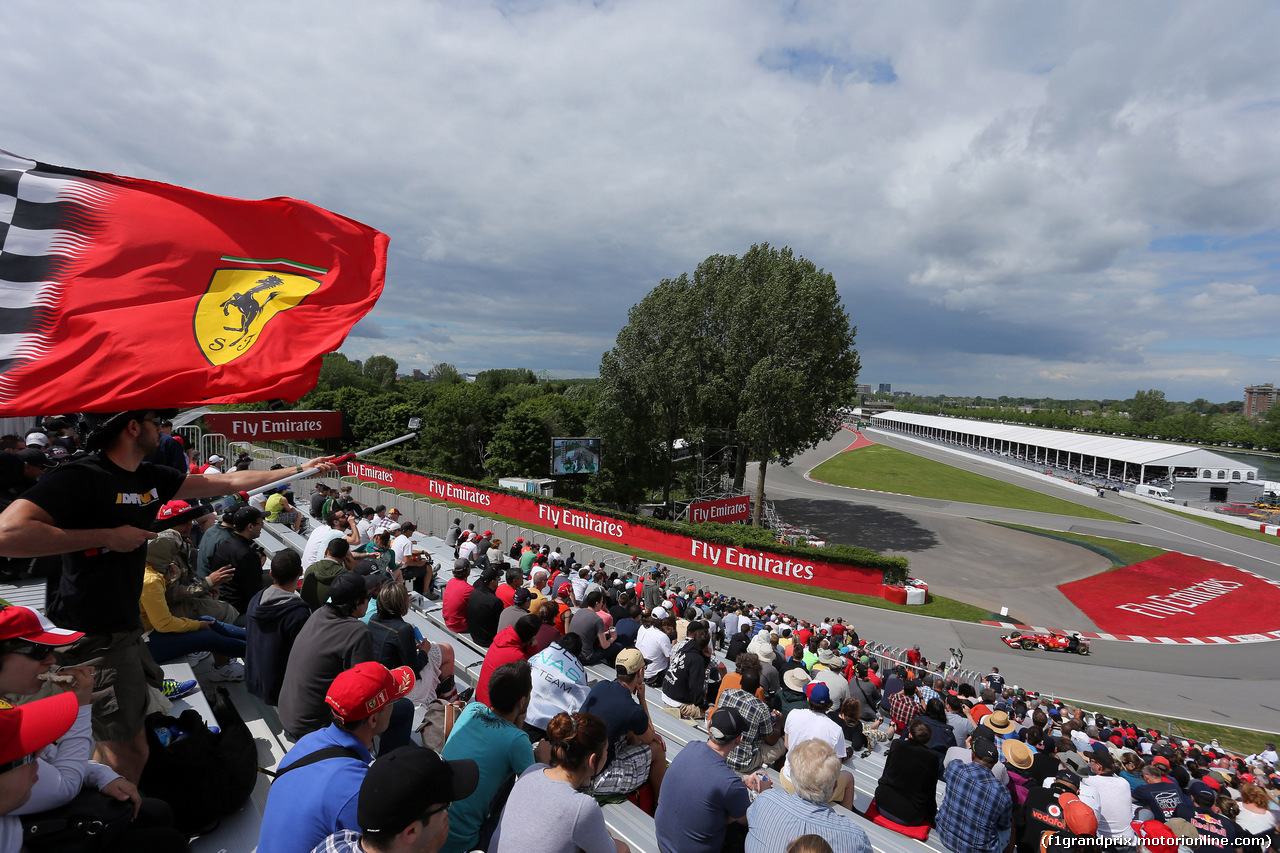 GP CANADA, 06.06.2014- Prove Libere 2, Kimi Raikkonen (FIN) Ferrari F14-T