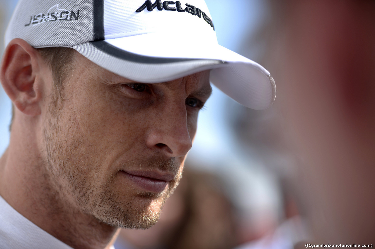 GP CANADA, 06.06.2014- Prove Libere 2, Jenson Button (GBR) McLaren Mercedes MP4-29