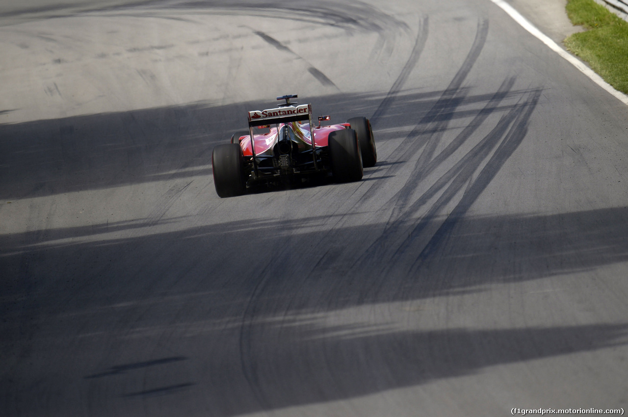 GP CANADA, 06.06.2014- Prove Libere 2, Fernando Alonso (ESP) Ferrari F14-T