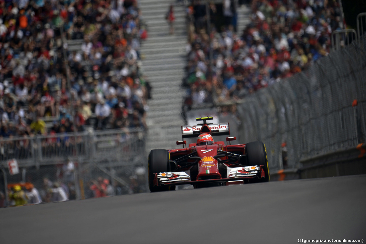 GP CANADA, 06.06.2014- Prove Libere 2, Kimi Raikkonen (FIN) Ferrari F14-T