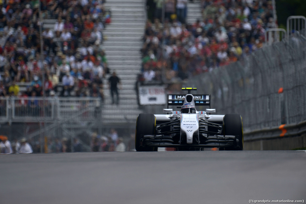 GP CANADA, 06.06.2014- Prove Libere 2, Valtteri Bottas (FIN) Williams F1 Team FW36