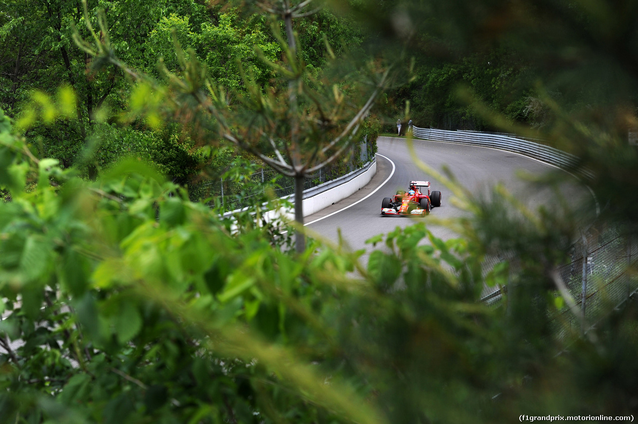 GP CANADA, 06.06.2014- Prove Libere 2, Fernando Alonso (ESP) Ferrari F14-T
