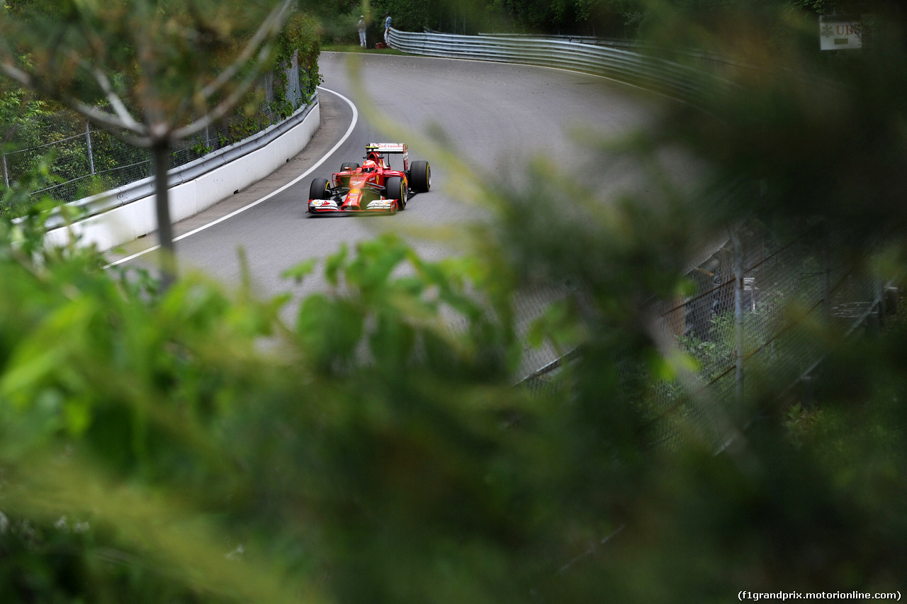 GP CANADA, 06.06.2014- Prove Libere 2, Kimi Raikkonen (FIN) Ferrari F14-T