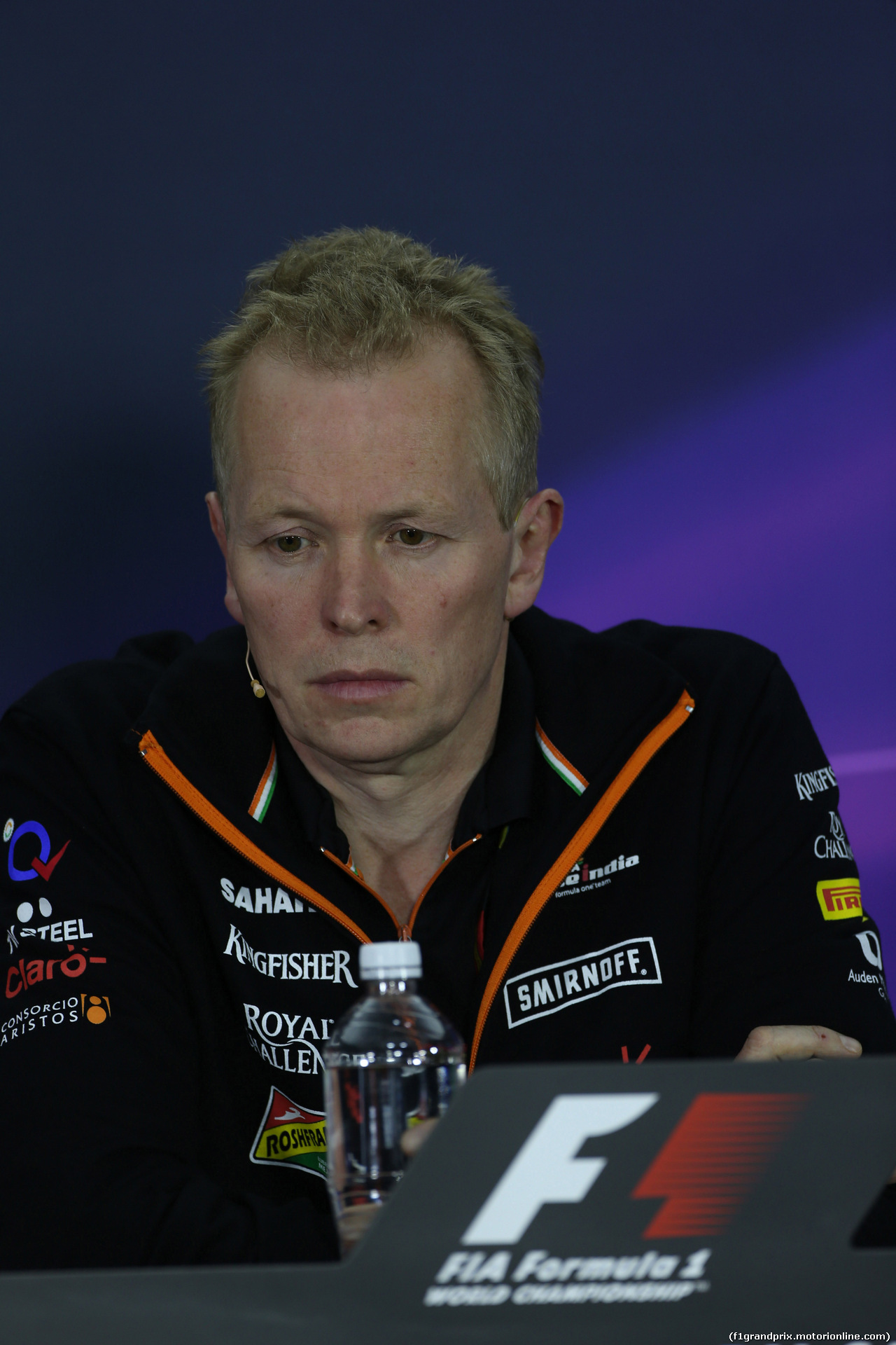 GP CANADA, 06.06.2014- Conferenza Stampa, Andrew Green, Force India