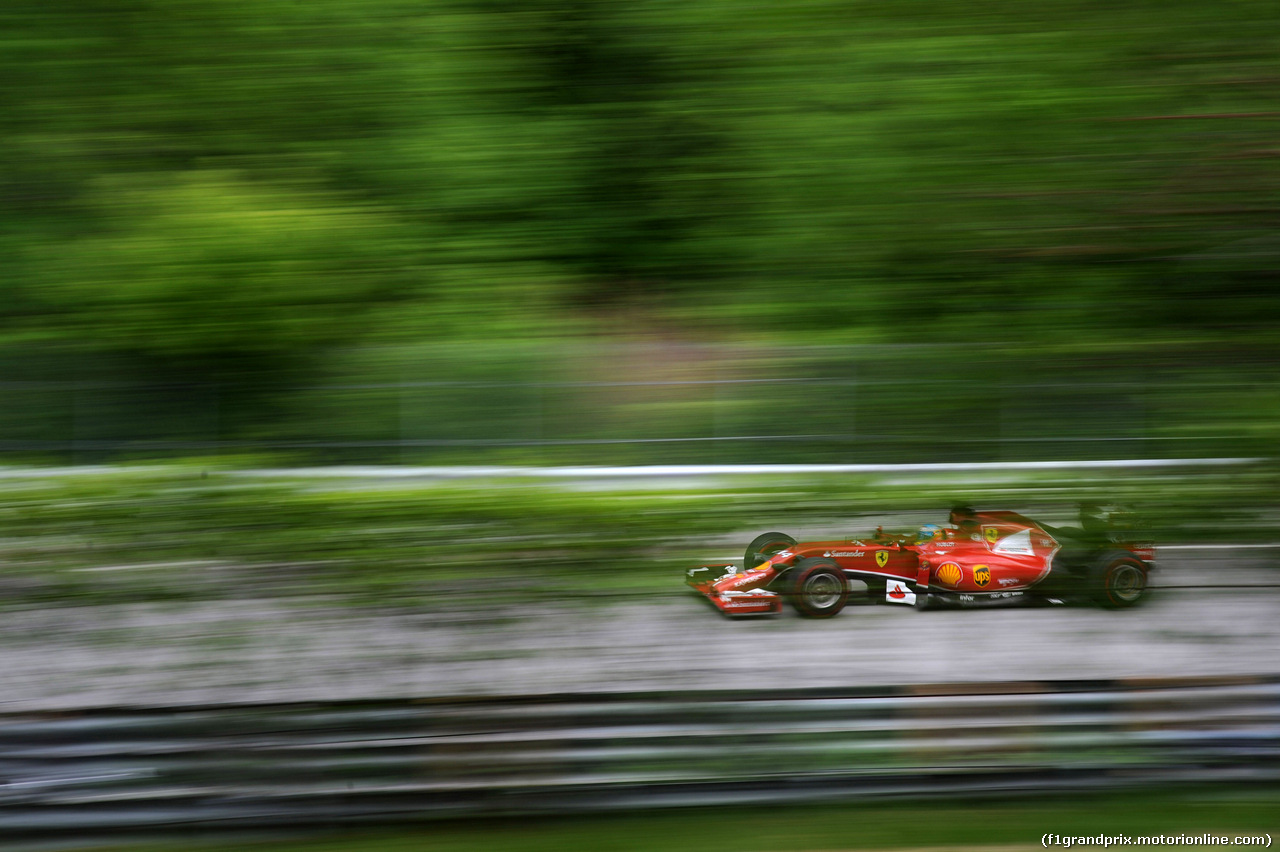 GP CANADA, 06.06.2014- Prove Libere 2, Fernando Alonso (ESP) Ferrari F14-T