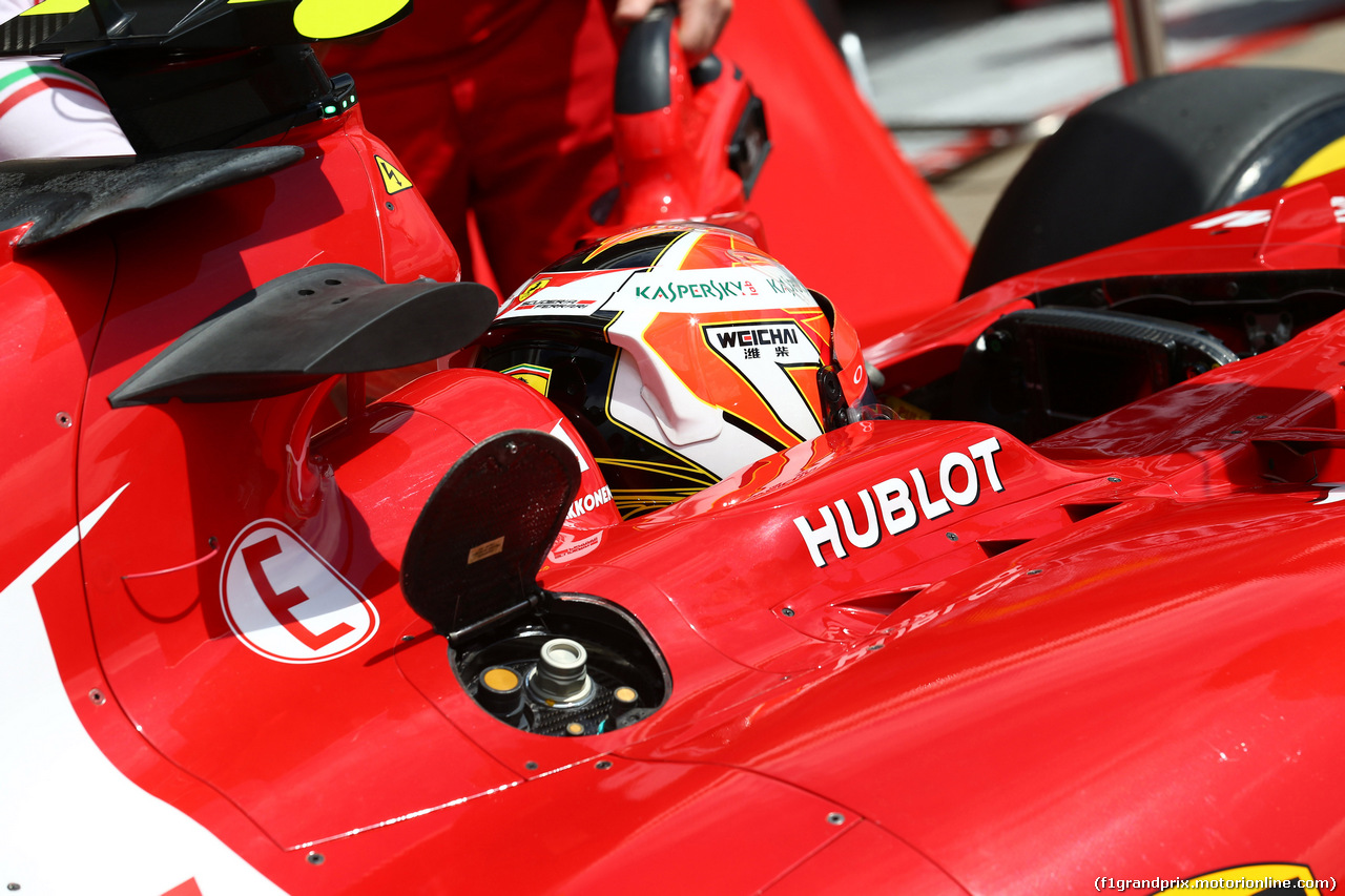 GP CANADA, 06.06.2014- Prove Libere 2, Kimi Raikkonen (FIN) Ferrari F14-T
