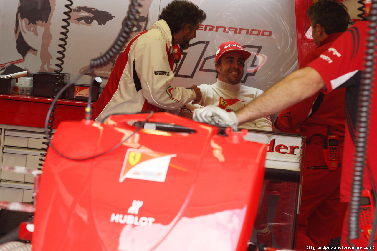 GP CANADA, 06.06.2014- Prove Libere 2, Fernando Alonso (ESP) Ferrari F14-T