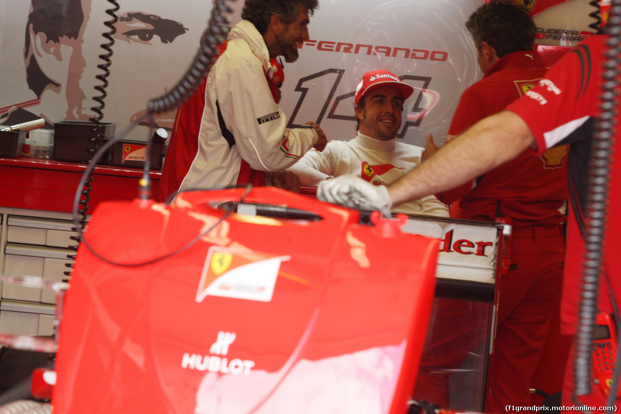 GP CANADA, 06.06.2014- Prove Libere 2, Fernando Alonso (ESP) Ferrari F14-T