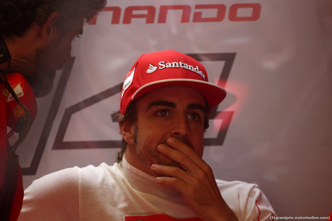 GP CANADA, 06.06.2014- Prove Libere 2, Fernando Alonso (ESP) Ferrari F14-T