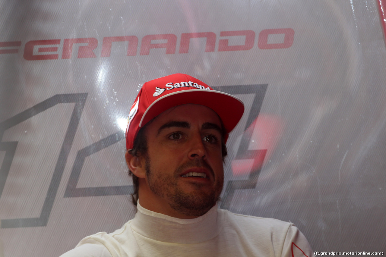 GP CANADA, 06.06.2014- Prove Libere 2, Fernando Alonso (ESP) Ferrari F14-T