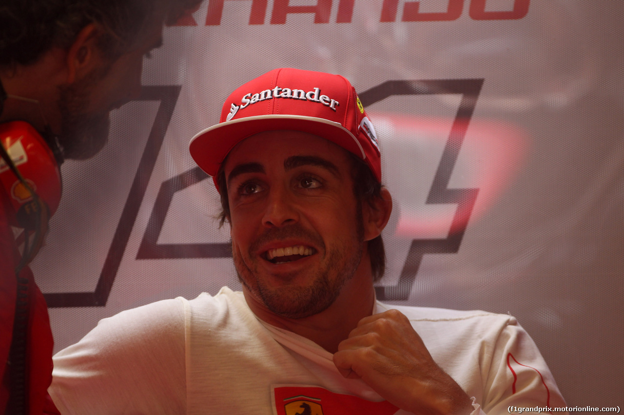 GP CANADA, 06.06.2014- Prove Libere 2, Fernando Alonso (ESP) Ferrari F14-T