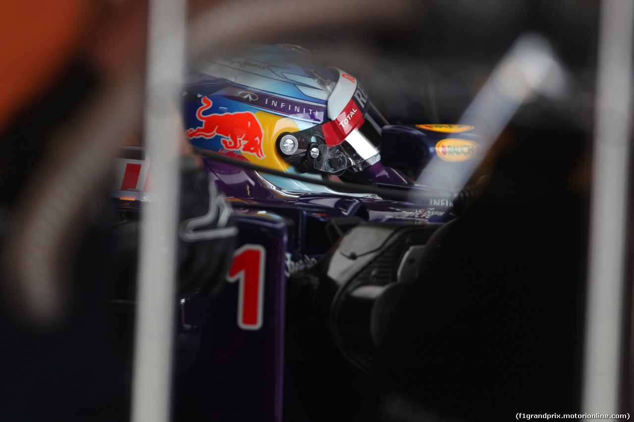GP CANADA, 06.06.2014- Prove Libere 2, Sebastian Vettel (GER) Red Bull Racing RB10