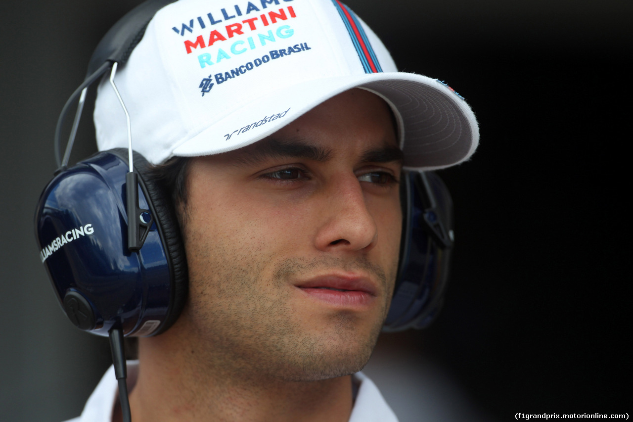 GP CANADA, 06.06.2014- Prove Libere 2, Felipe Nasr (BRA) Williams Test e Reserve Driver