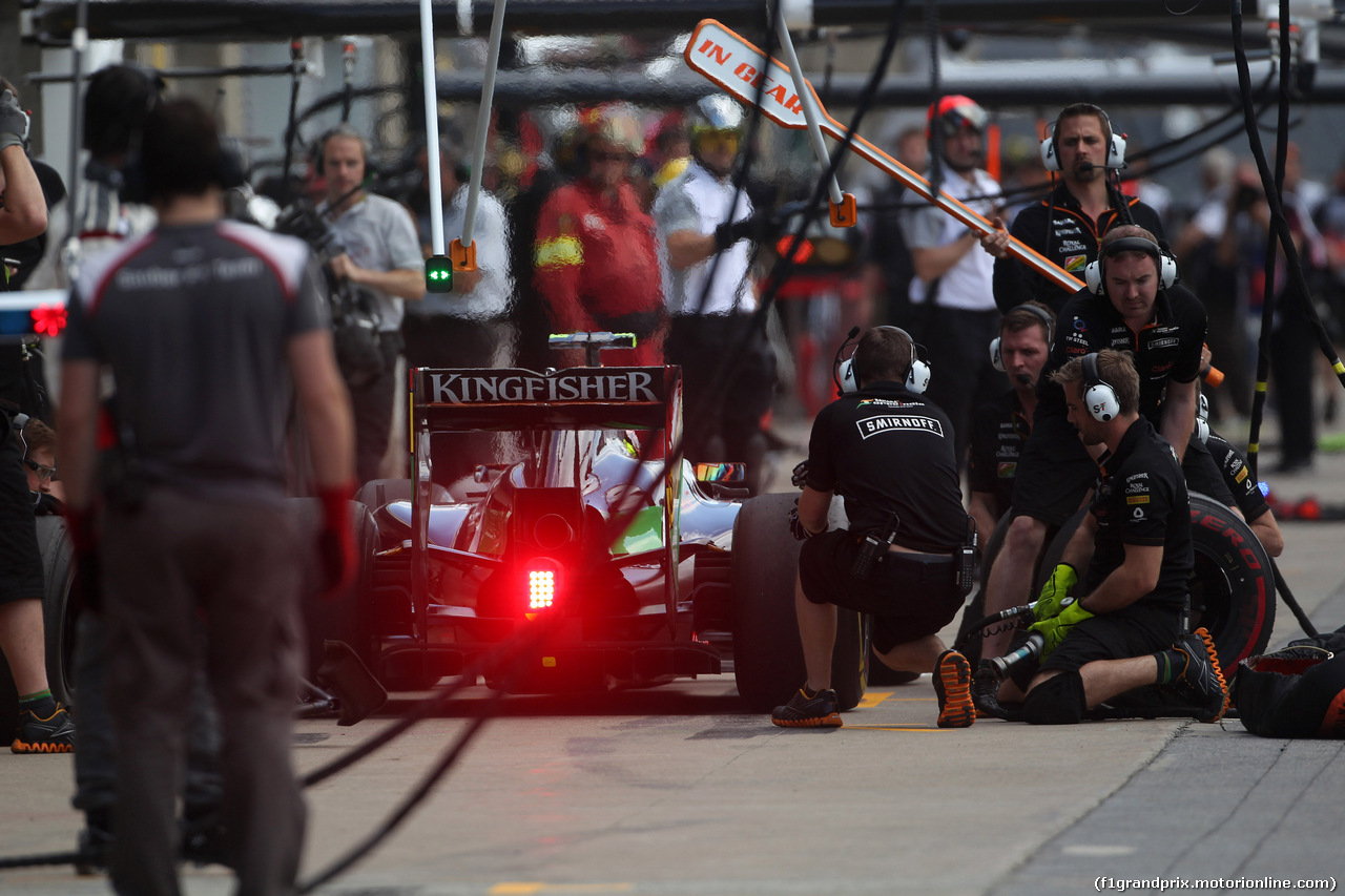 GP CANADA, 06.06.2014- Prove Libere 2, Sergio Perez (MEX) Sahara Force India F1 VJM07