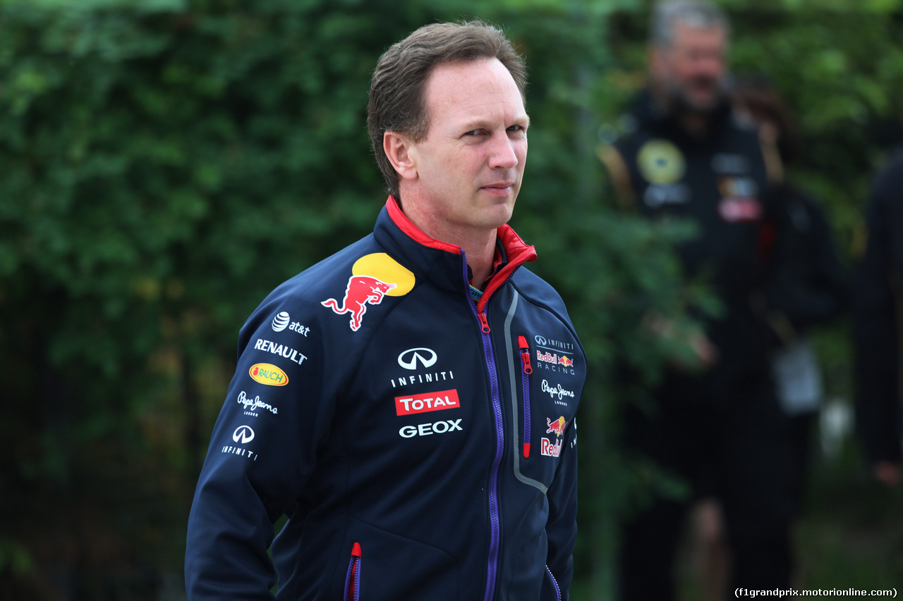 GP CINA, 20.04.2014- Christian Horner (GBR), Red Bull Racing, Sporting Director