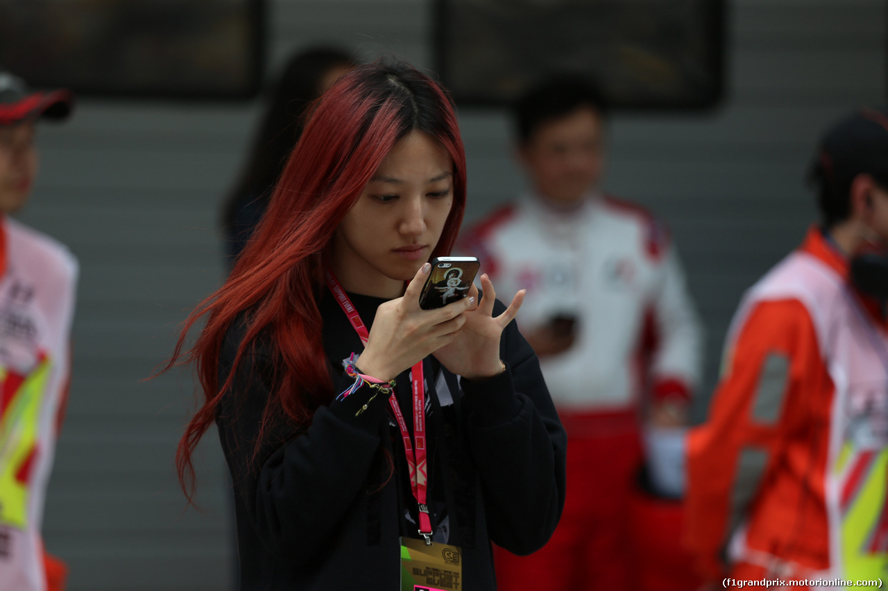 GP CINA, 20.04.2014- Drivers parade, Atmosphere