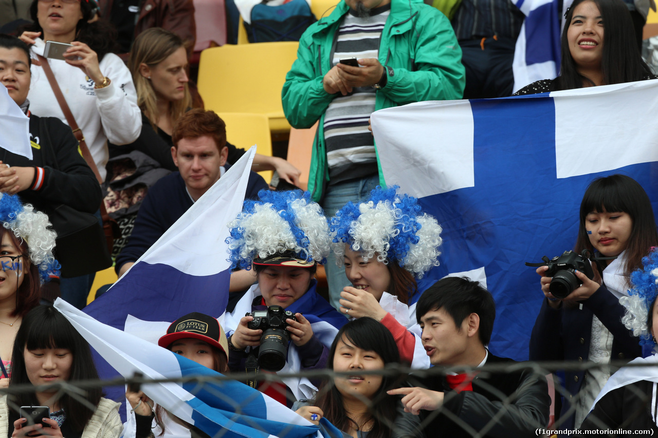 GP CINA, 20.04.2014- Drivers parade, Atmosphere