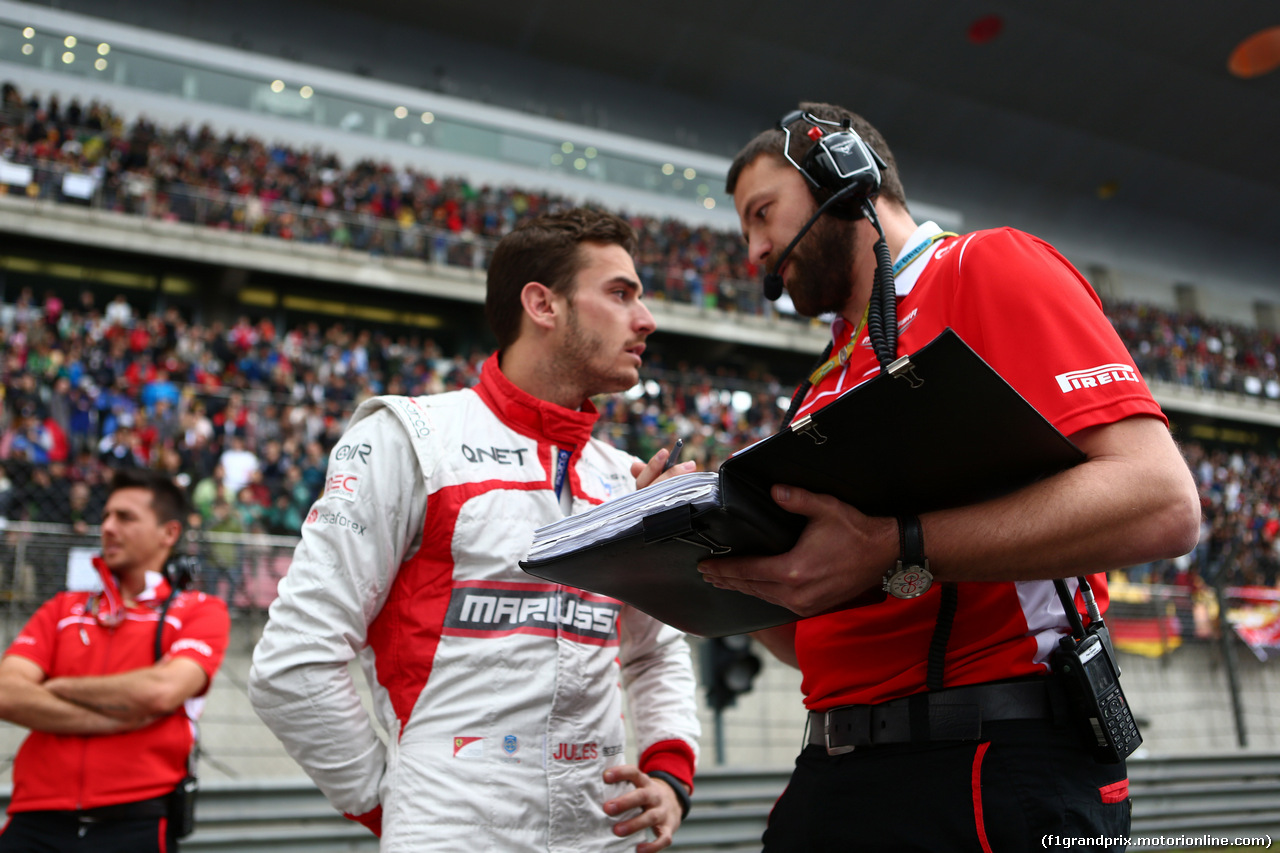 GP CINA, 20.04.2014- Gara, Jules Bianchi (FRA) Marussia F1 Team MR03